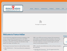 Tablet Screenshot of francoindian.com